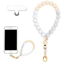 Pulseira de telefone VICHUNHO Marble Silicone Beaded Pulseira de telefone VICHUNHO Marble Silicone Beaded