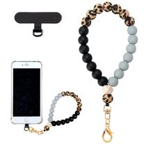 Pulseira de telefone VICHUNHO Marble Silicone Beaded