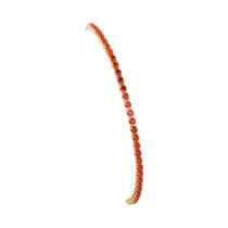 Pulseira De Tênis Ajustável Multicolorida Com Zircônia De 2mm Para Mulheres, Joia Arco-Íris Para