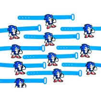 Pulseira Do Sonic 10un Emborrachada Lembrancinha Festa Pulseirinha Promo Pulseira Do Sonic 10un Emborrachada Lembrancinha Festa Pulseirinha Promo