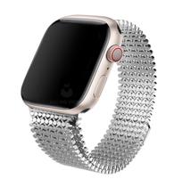 Pulseira Dots Aço Magnética Imantada Compatível com Apple Watch - Baú do Viking