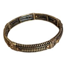 Pulseira Dourada Cristais Armém Rr Bijoux