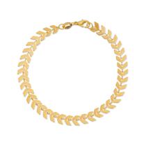 Pulseira Dourada de Seta Pulseira Dourada de Seta