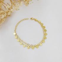 Pulseira Dupla Corações
