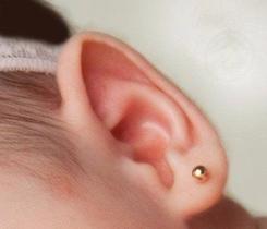 Pulseira E Brinco Bola Recém Nascido Joia Ouro 18k Pulseira E Brinco Bola Recém Nascido Joia Ouro 18k