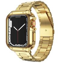 Pulseira e estojo MRYUESG em aço inoxidável para Apple 41 mm Pulseira e estojo MRYUESG em aço inoxidável para Apple 41 mm
