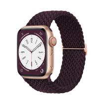 Pulseira Elástica de Nylon Trançado Solo Loop para Apple Watch (38mm/40mm/41mm/44mm/45mm/49mm)