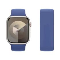 Pulseira Elástica Solo Loop Para Apple Watch Série 3 4 5 6 7 8 9 Ultra 2, Tamanhos 38mm 40mm 41mm