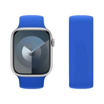 Pulseira Elástica Solo Loop Para Apple Watch Series 3 4 5 6 7 8 9 Ultra 2, Tamanhos 38mm 40mm 41mm