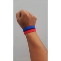 Pulseira elastico com botão de pressão