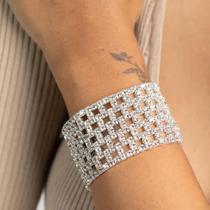 Pulseira Elegante De Cristal Com Strass Para Mulheres, Moda De Casamento, Tendência 2022, Joias Para