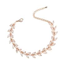 Pulseira Elegante Feminina Com Zircônia Cúbica AAA E Pérolas Imitadas Joia De Luxo Para Casamento Pulseira Elegante Feminina Com Zircônia Cúbica AAA E Pérolas Imitadas Joia De Luxo Para Casamento