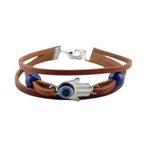 Pulseira Ellie Dina Hamsa Figura Jogo Cosplay Braceletes De Couro Charms Presentes the Last of Us