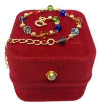 Pulseira Elo Cigana Feitas Banhada a Ouro Pulseira Elo Cigana Feitas Banhada a Ouro