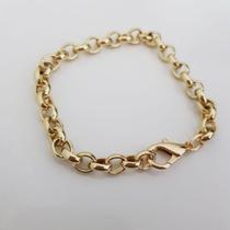 Pulseira elo português feminina