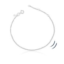 Pulseira Elo Português Revestida em Prata Pulseira Elo Português Revestida em Prata