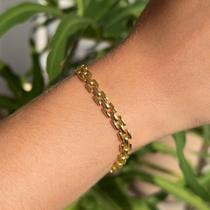 Pulseira Elo Relógio Banhada Pulseira Elo Relógio Banhada