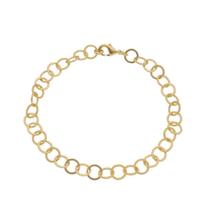 Pulseira Elos 5mm Folheado a Ouro 18K