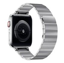 Pulseira Elos Aço Magnética Imantada Compatível com Apple Watch
