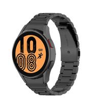 Pulseira elos aço não descasca+ Película para G. Watch4 40mm