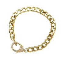Pulseira Elos Banho Ouro
