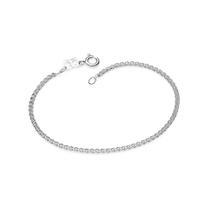 Pulseira Elos Cadeados Duplos Prata 925 Rommanel 850109 Pulseira Elos Cadeados Duplos Prata 925 Rommanel 850109
