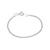 Pulseira Elos Duplos Prata Maciça 925 Rommanel 850120 Cor:Prata Pulseira Elos Duplos Prata Maciça 925 Rommanel 850120 Cor:Prata