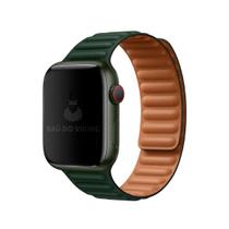 Pulseira Elos Link Verde Árvore Compatível Com Apple Watch