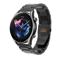 Pulseira Elos Metal Compatível com Amazfit Gtr 3/ Gtr 3 Pro + Película