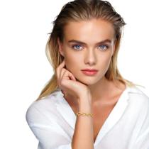 Pulseira Elos Orgânicos - Banhado em Ouro 18k Pulseira Elos Orgânicos - Banhado em Ouro 18k