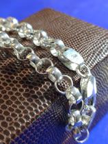 Pulseira Elos português 13 Gramas 6 mm