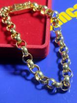 Pulseira Elos Português Ouro 18 kilates 12 Gramas 8 mm