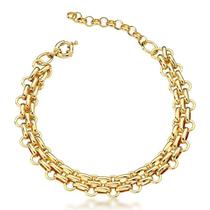 Pulseira elos tipo esteira