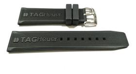 Pulseira Em Borracha Para A Marca Tag Heuer 24mm