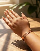 Pulseira em Cobre Puro Linha Copper Style Variações de Modelos Ajustavel e Unissex