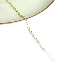 Pulseira Em Elos Coração Banhada a Ouro18 K (3C) Pulseira Em Elos Coração Banhada a Ouro18 K (3C)