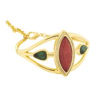 Pulseira em jade vermelho Pulseira em jade vermelho