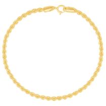 Pulseira em Ouro 18k Cordão 2,7MM 19CM - AU8780