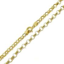 Pulseira Em Ouro 18k Elos Redondos + Nota Fiscal