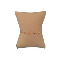 Pulseira Em Ouro 18k Feminina Pedras Colorida Pulseira Em Ouro 18k Feminina Pedras Colorida