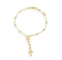 Pulseira em Ouro 18K Terço de mão Pulseira em Ouro 18K Terço de mão