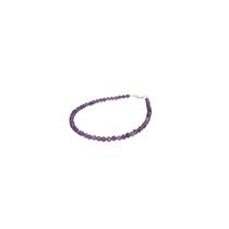 Pulseira em Pedra Ametista Facetada