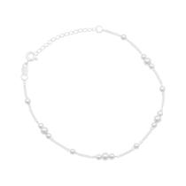 Pulseira em Prata 925 Bolinhas - PL18106