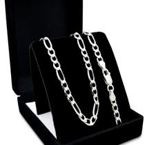 Pulseira Em Prata 925 Legítima 3x1 Grumet Maciça Masculina Pulseira Em Prata 925 Legítima 3x1 Grumet Maciça Masculina