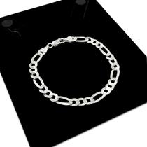 Pulseira Em Prata 925 Legítima 3x1 Grumet Maciça Masculina