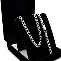 Pulseira Em Prata 925 Legítima Grumet 1x1 Maciça Masculina Pulseira Em Prata 925 Legítima Grumet 1x1 Maciça Masculina