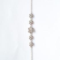 Pulseira em Prata com Corações Pulseira em Prata com Corações