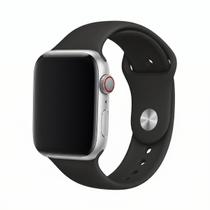 Pulseira em silicone para smartwatch Sport tamanhos 38 a 49mm, séries 1,2,3,4,5,6,7,8,9,10,11 SE, Ultra1, Ultra2, Ultra3 1ª,2ª,3ª gerac.