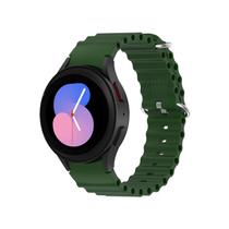 Pulseira encaixe curvo flexível para galaxy watch 5 40mm