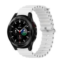 Pulseira Encaixe Curvo Ondulada Para Galaxy Watch4 46mm